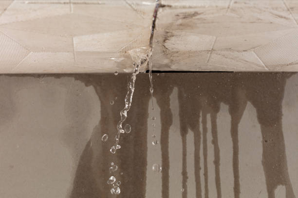 Professional Sewage Cleanup technician working in Rugby, ND